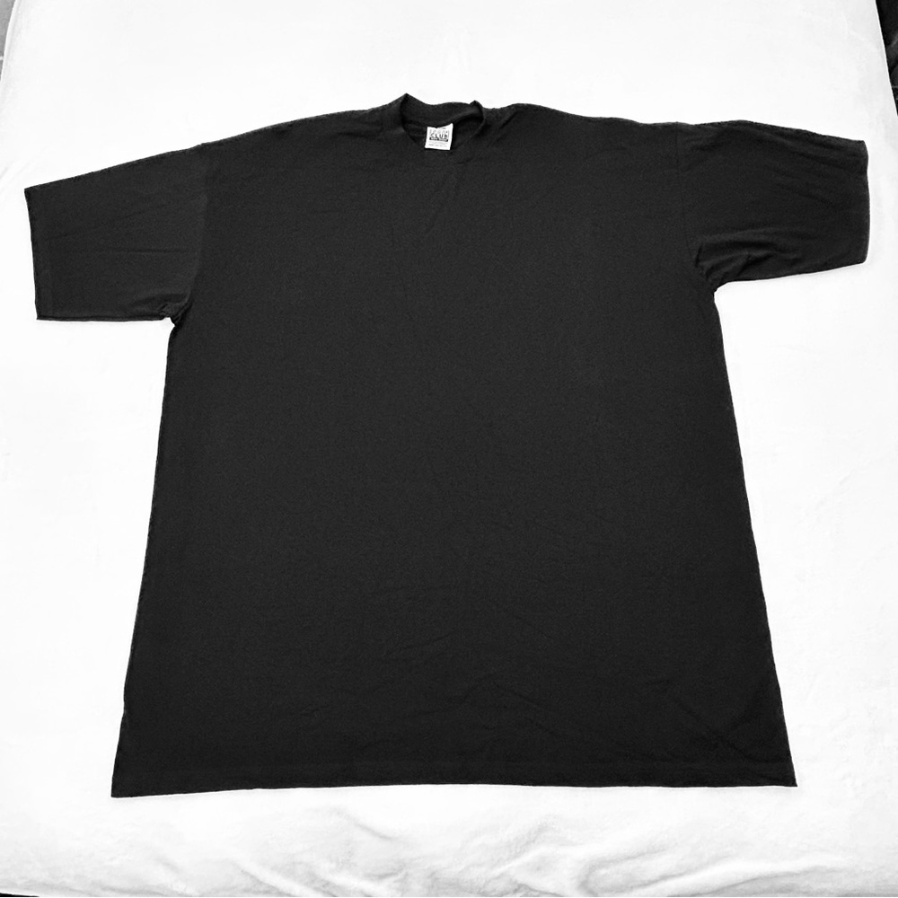Pro Club Heavyweight Cotton Black Short Sleeve T-Shirt Men’s 5XL Baggy Skater